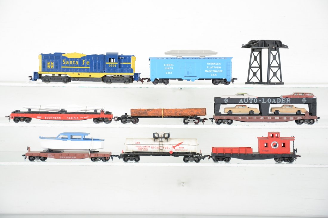 Lionel HO SF Diesel Freight Set (1 of 4)