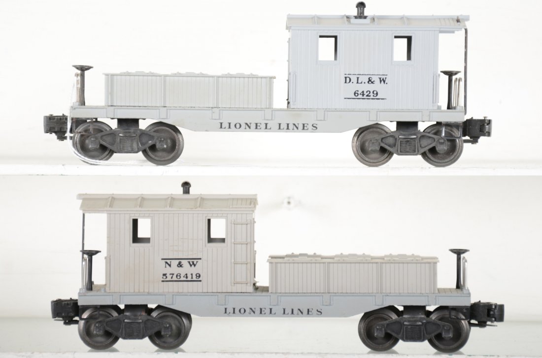 Scarce Lionel 6429 & 6419-57 Work Cabooses (1 of 4)