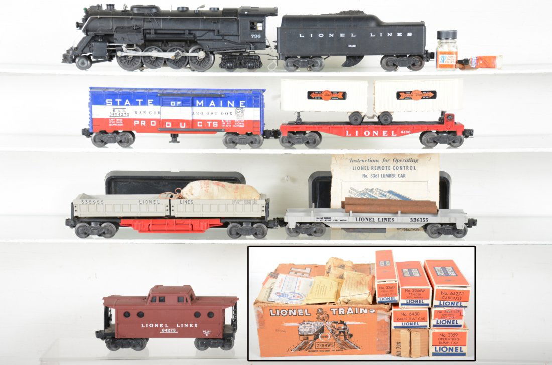 Boxed Lionel 736 Set 2289WS (1 of 7)