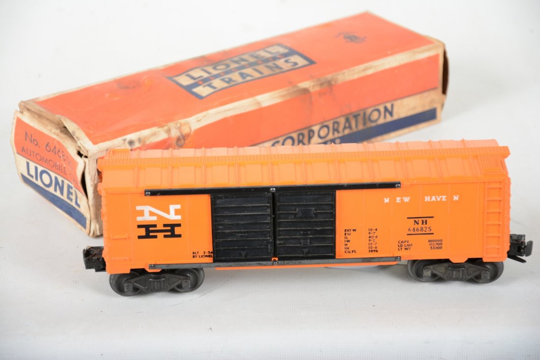 Scarce Boxed Lionel 6468-25 White N Boxcar (1 of 4)
