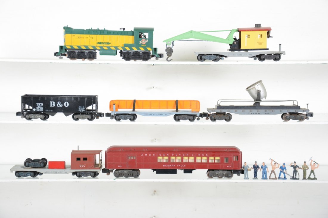 American Flyer 355 Diesel Work Train (1 of 6)