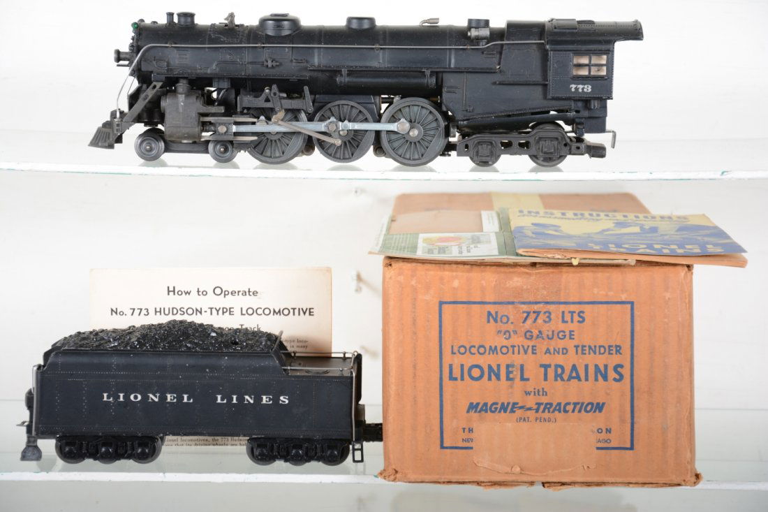 Boxed 1950 Lionel 773 Hudson & Master Carton (1 of 4)