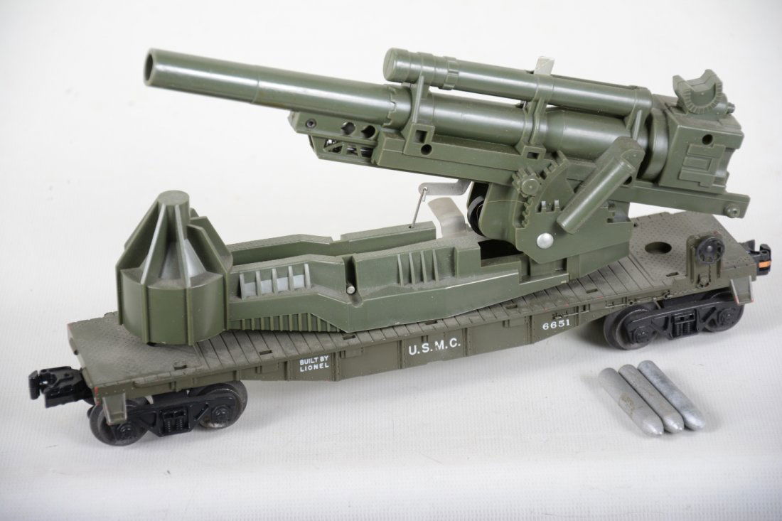 Unrun Lionel 6651 Big Bertha Cannon (1 of 4)