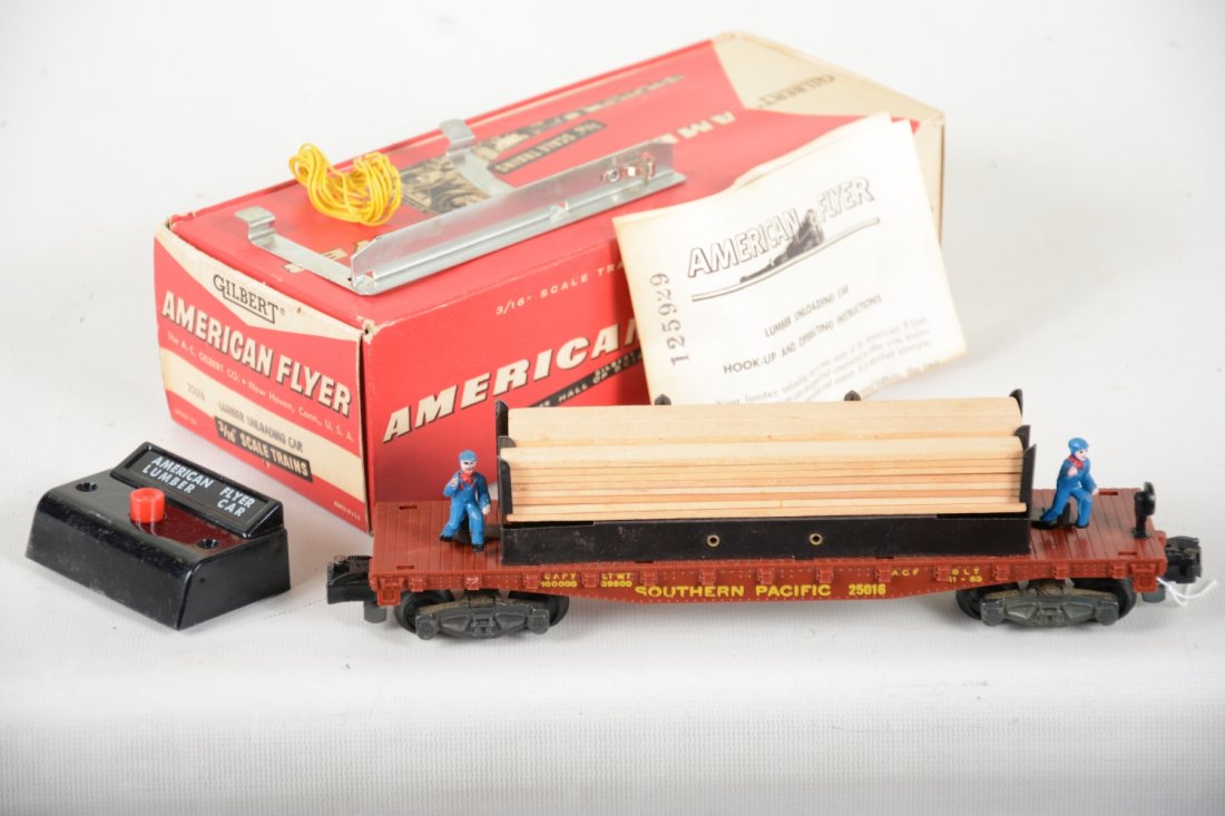 LN Boxed American Flyer 25016 Lumber Car (1 of 4)