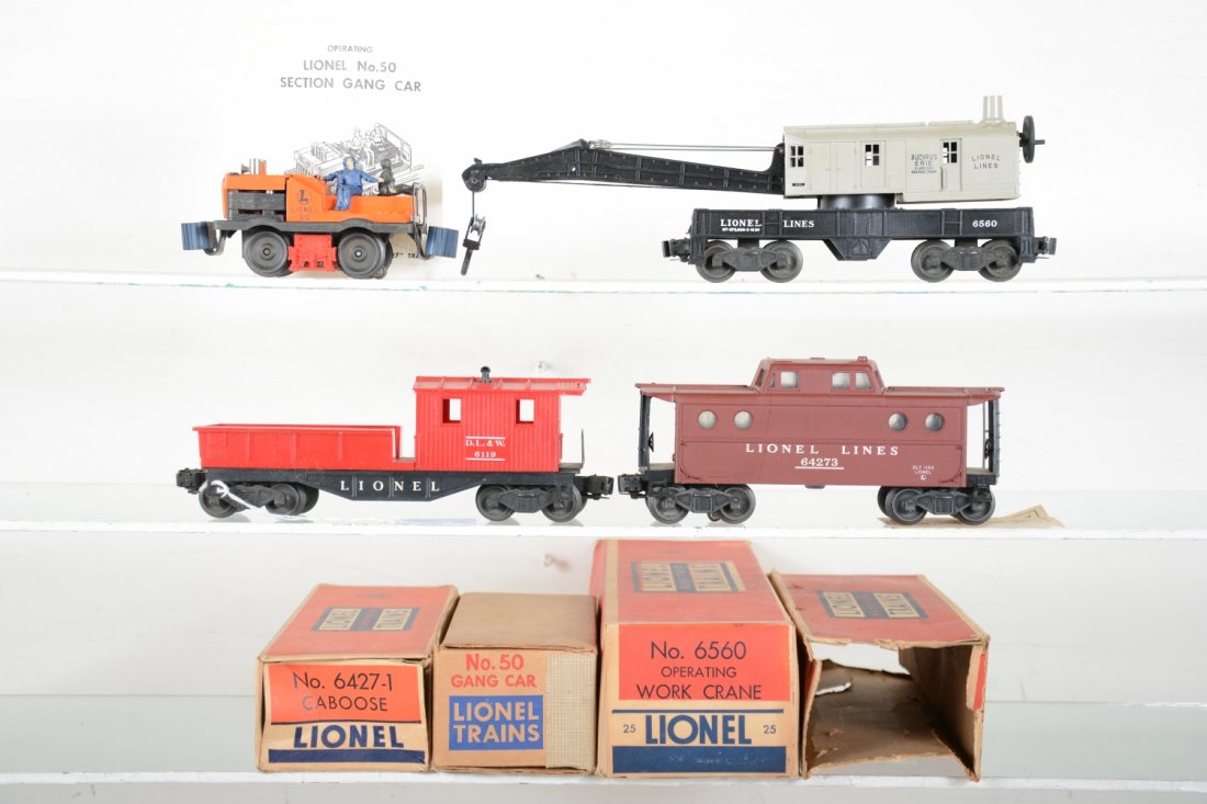Boxed Lionel Freight Cars (1 of 4)