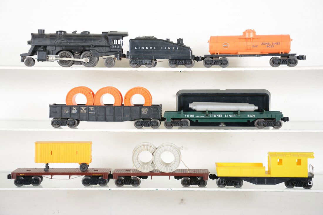 Lionel 242 Steam Freight Set, Unusual Reels (1 of 4)