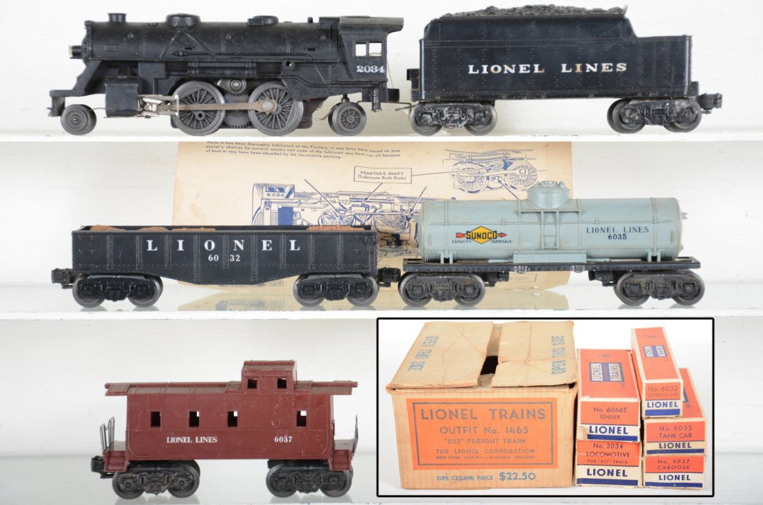 Boxed Lionel Set 1465 (1 of 7)
