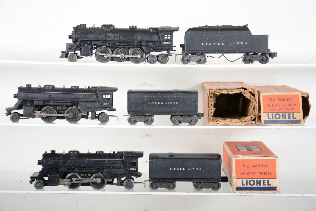 3 Lionel Steam Locomotives (1 of 4)