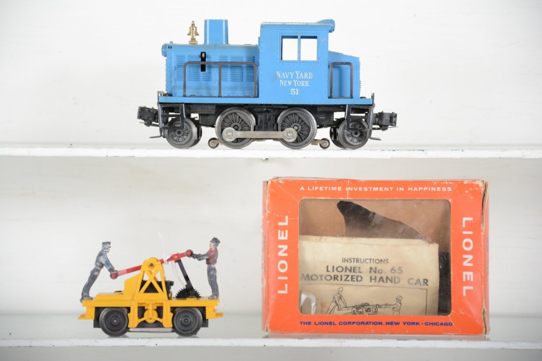 Lionel 51 & Boxed 65 Motorized Units (1 of 4)