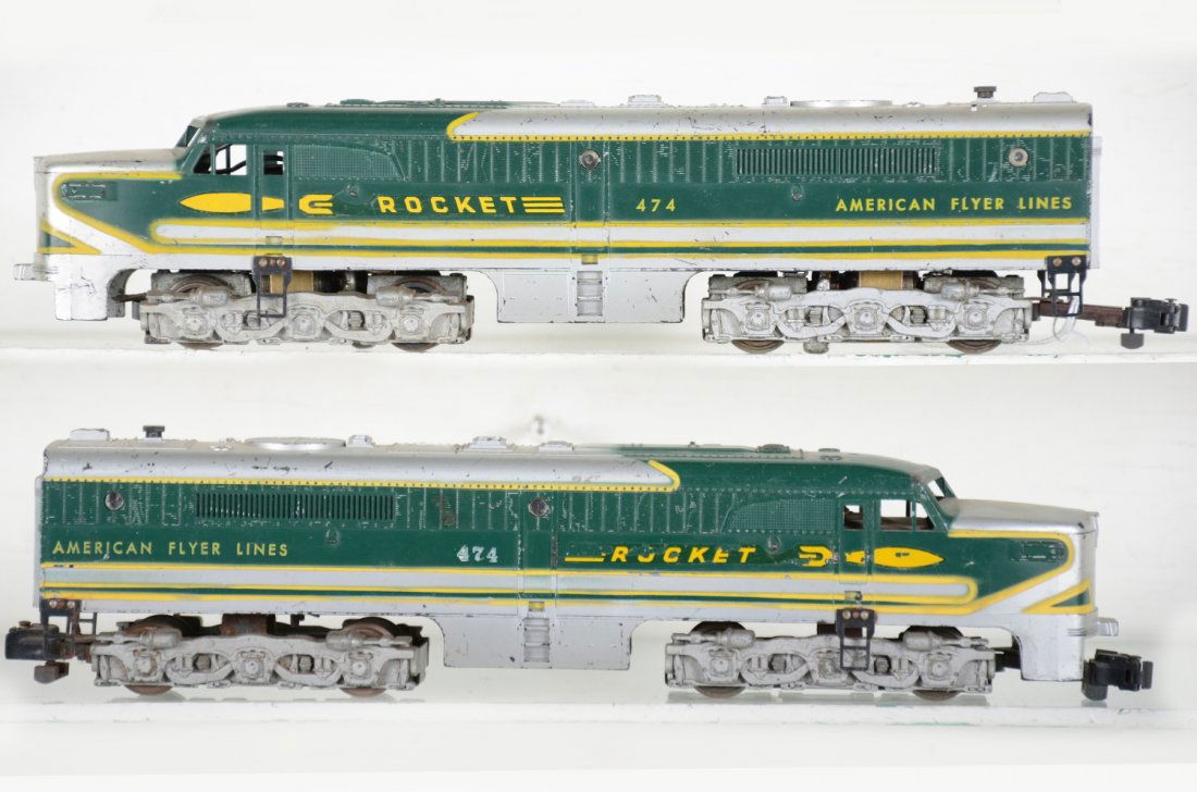American Flyer 474 & 475 Rocket AA Diesels (1 of 4)