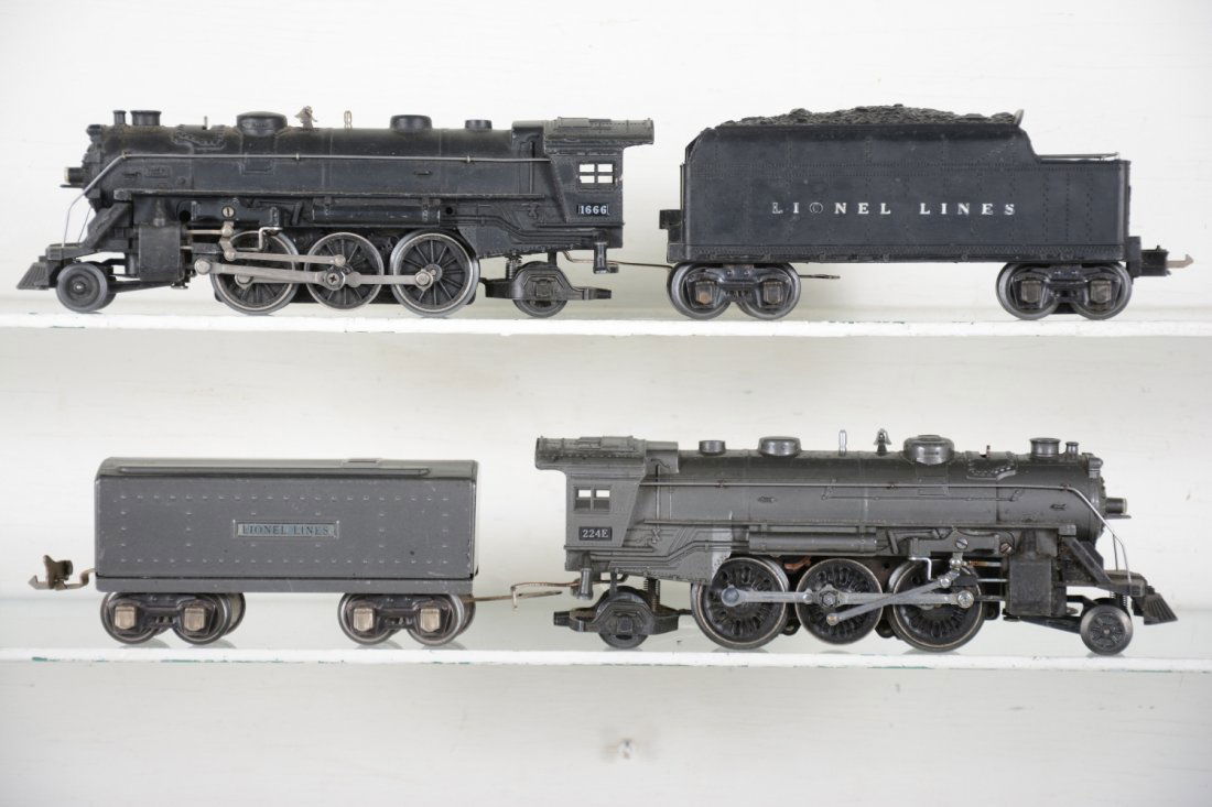 Clean Lionel 224E & 1666 Locomotives (1 of 4)