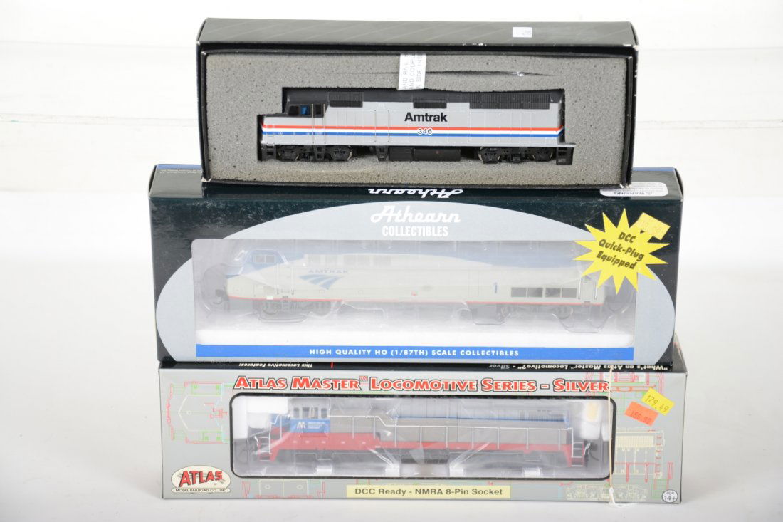 Boxed HO Diesels, Amtrak & Metro North (1 of 2)