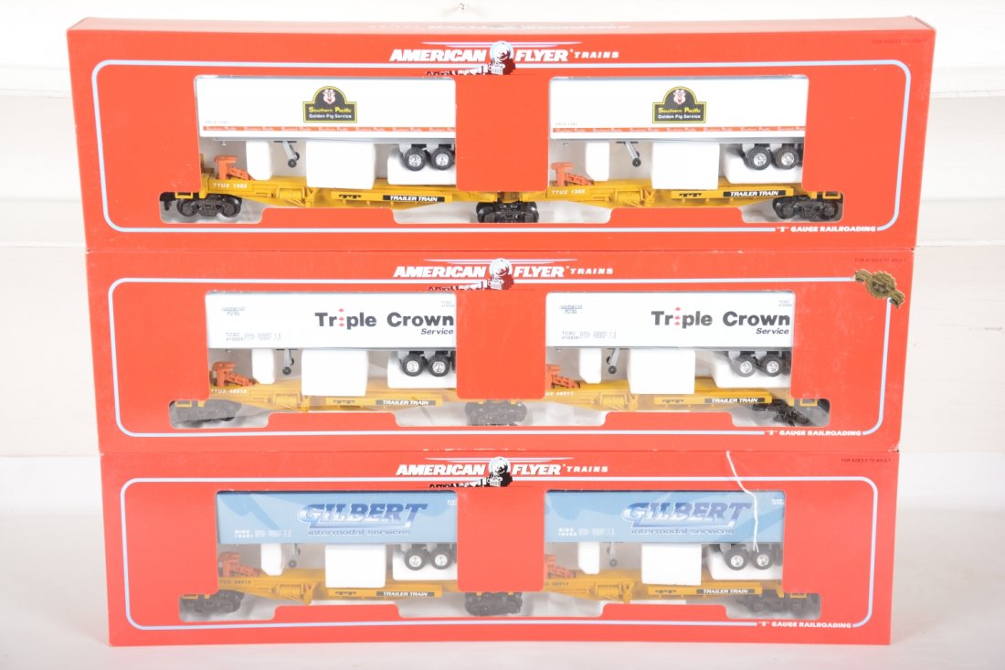 American Flyer Lionel TTUX Car Sets (1 of 2)