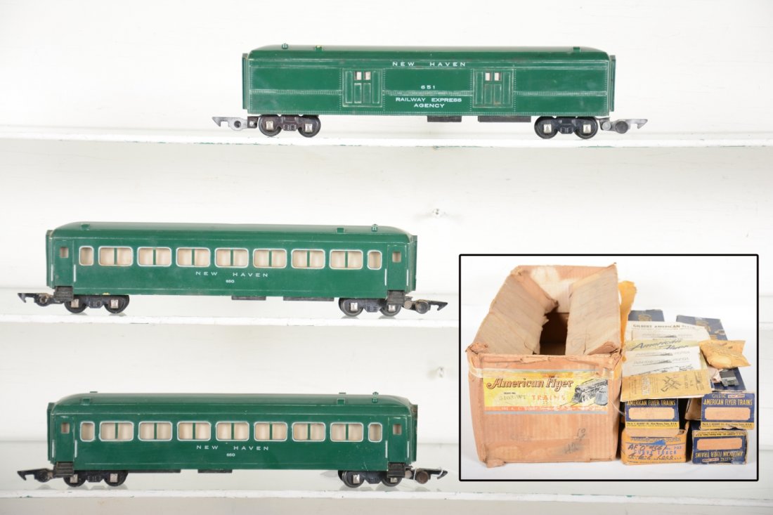 Partial Boxed American Flyer Set 5103WT (1 of 7)