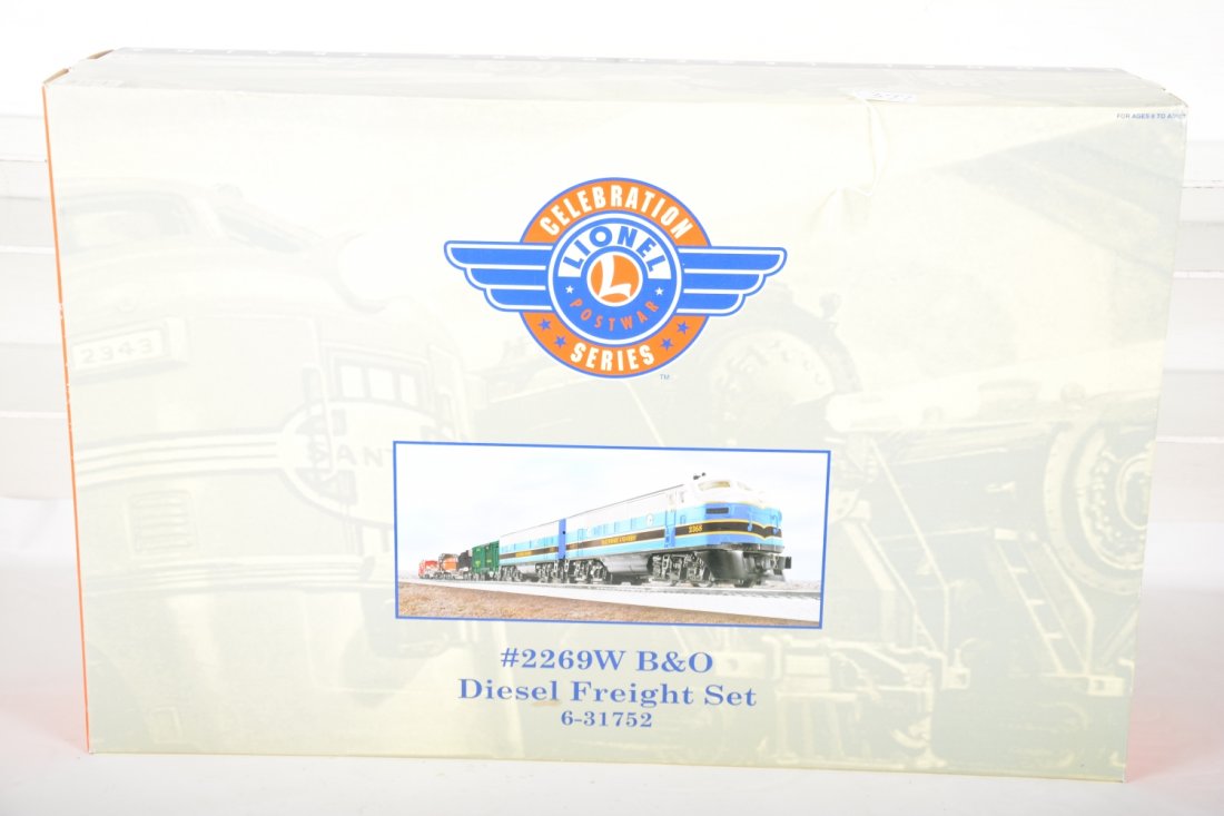Partial Boxed Lionel B&O Set 31752 (1 of 2)