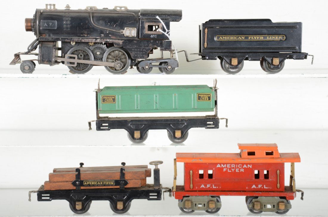 American Flyer 401 Steam Freight Set (1 of 4)