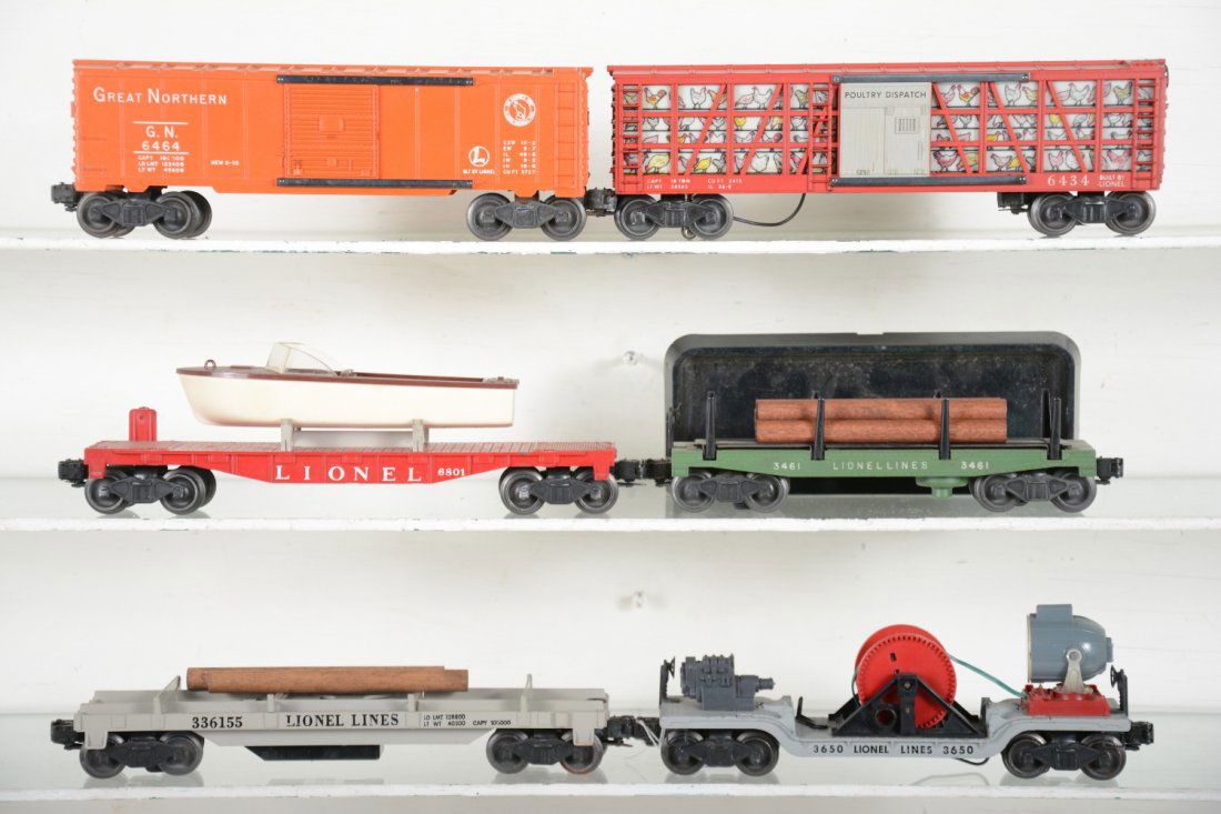Clean Lionel Freight Cars (1 of 4)