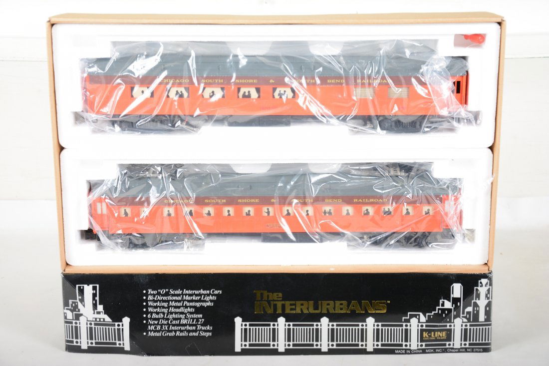K-Line 2701A CSS&SB Interurban Set (1 of 2)