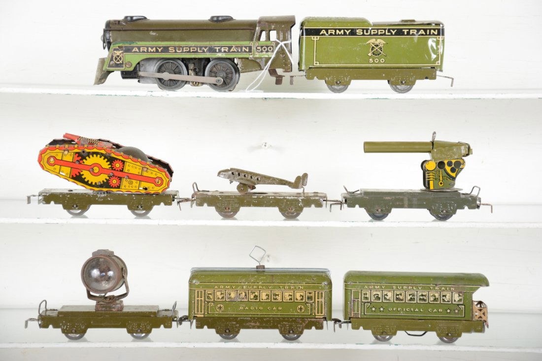 Marx Prewar Army Train (1 of 4)