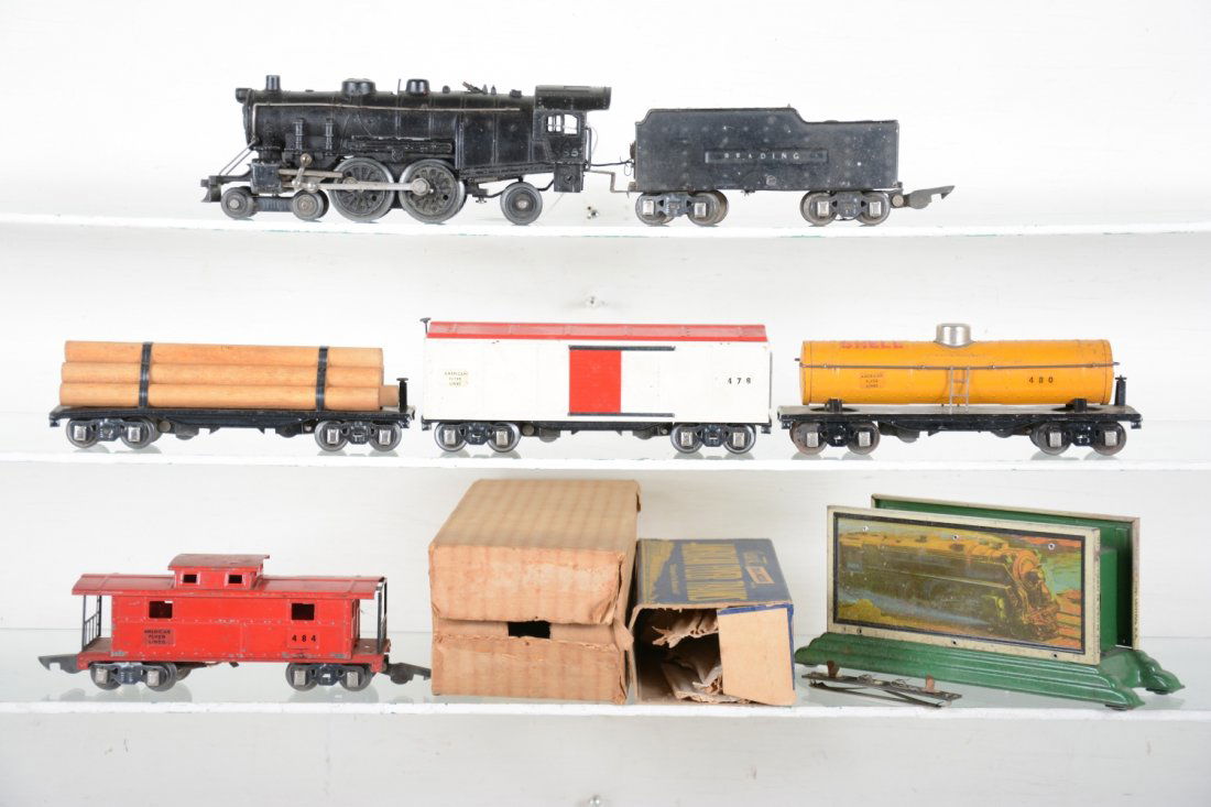 American Flyer 3/16 565 Steam Freight Set, Plus (1 of 4)