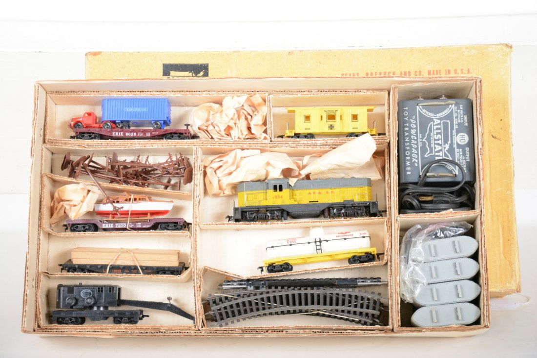 Unusual Marx HO Allstate Diesel Set 9830 (1 of 7)