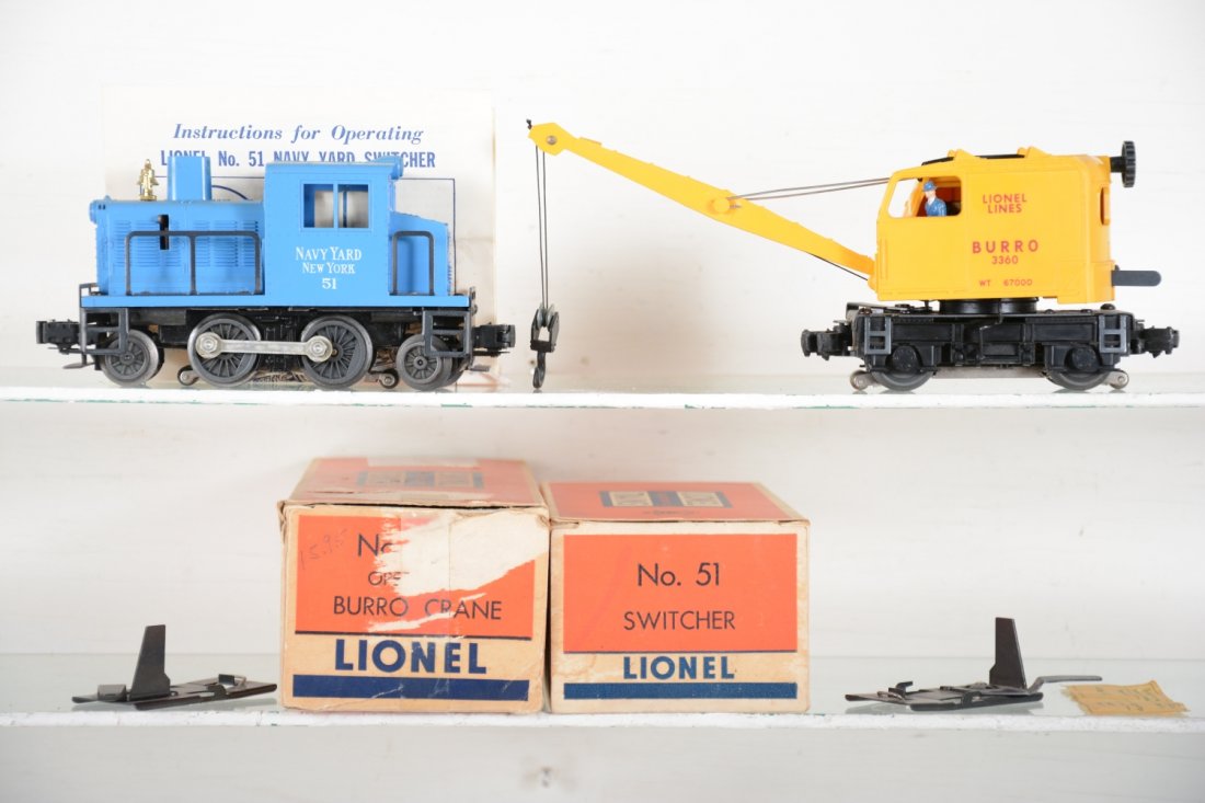 Boxed Lionel 3360 & 51 Motorized Units (1 of 4)