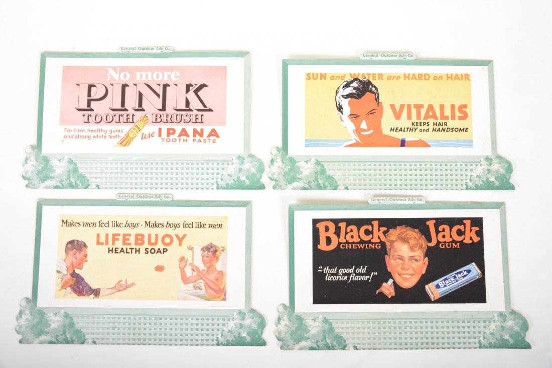 Scarce 1932 Lionel Billboard Set (1 of 2)