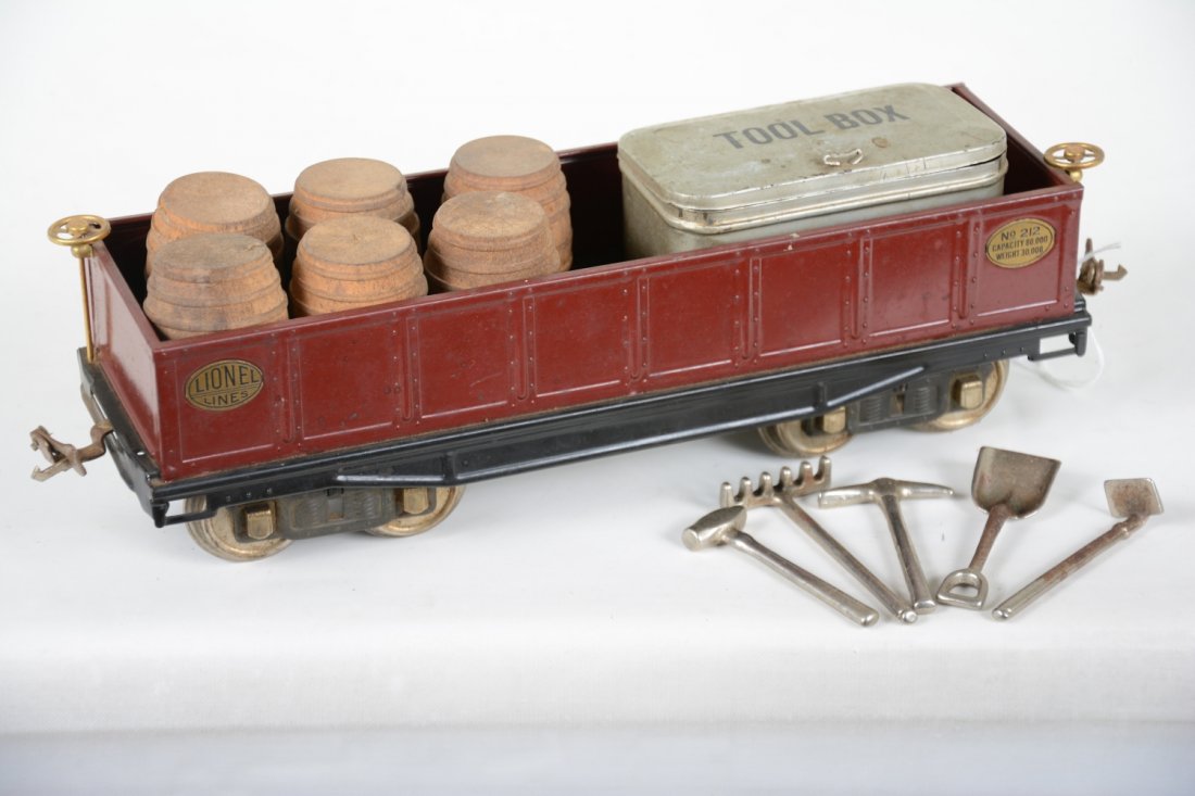 Clean Lionel 212 Gondola, Full (1 of 4)