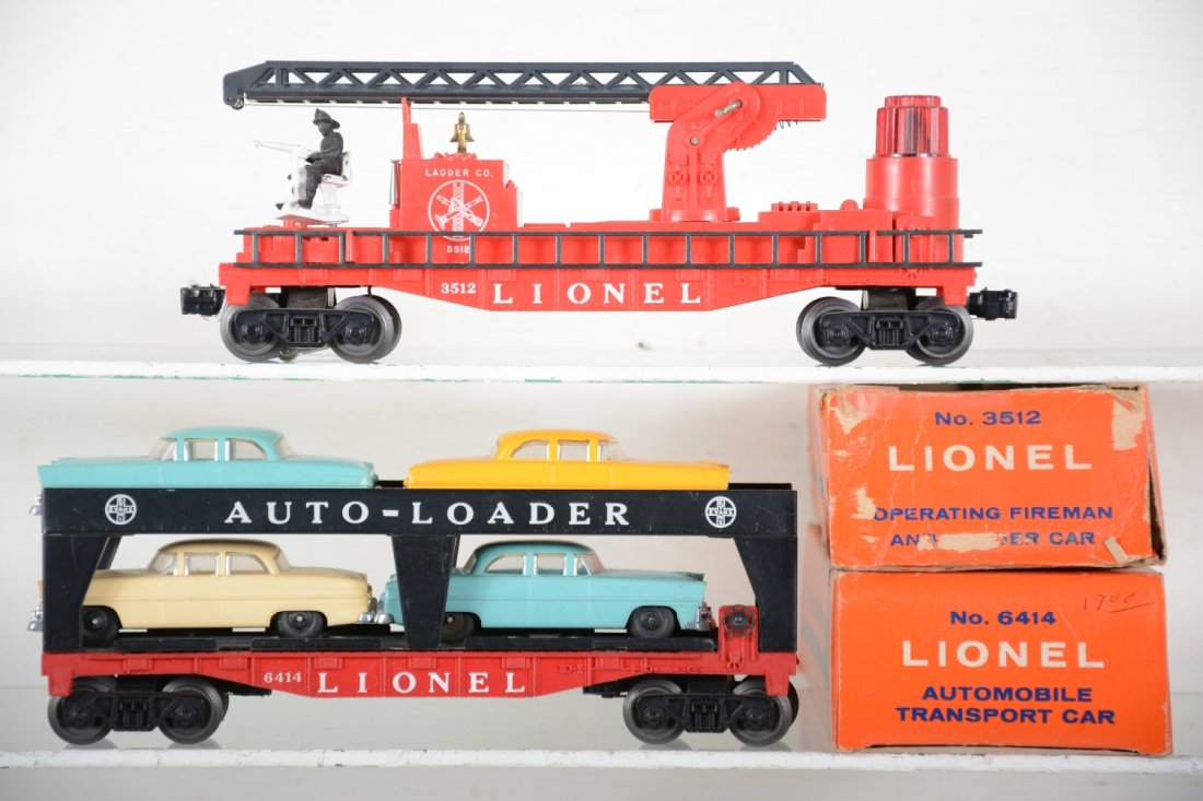 Boxed Lionel 3512 & 6414 Freight Cars (1 of 4)