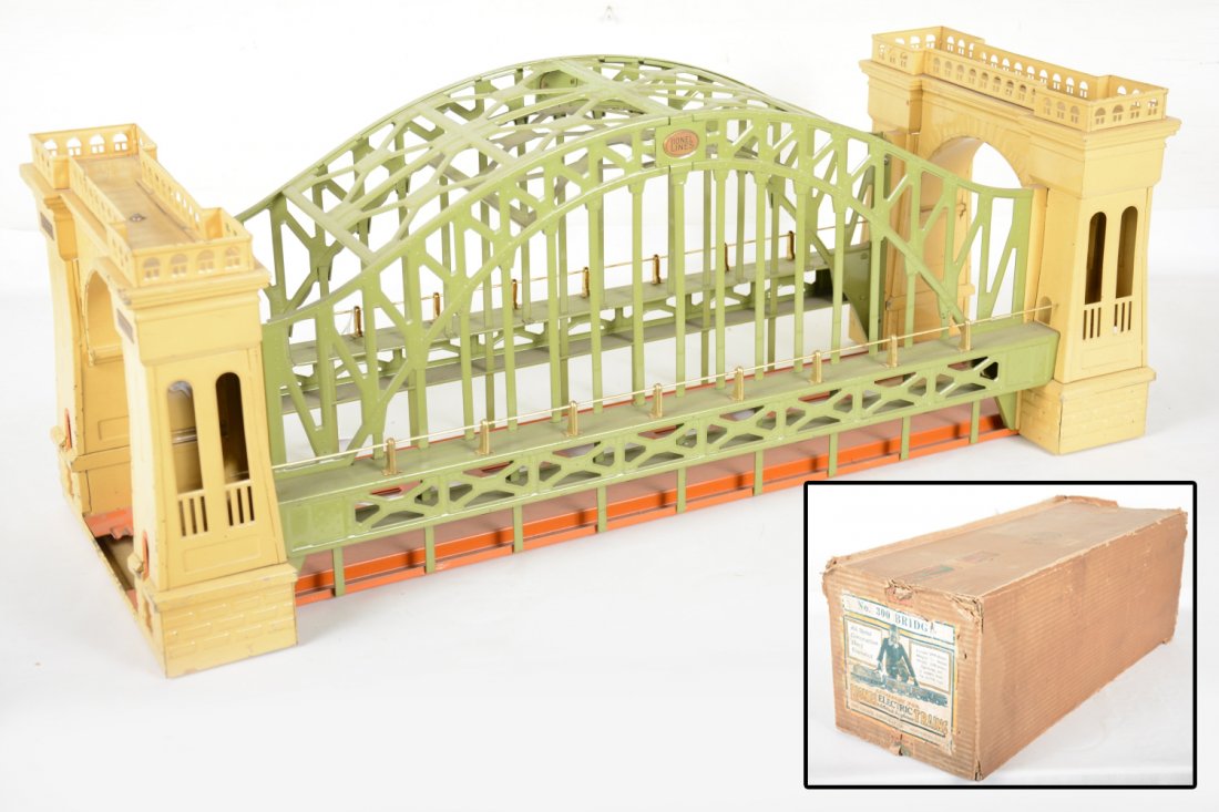 Nice Boxed Early Lionel 300 Hellgate Bridge (1 of 4)