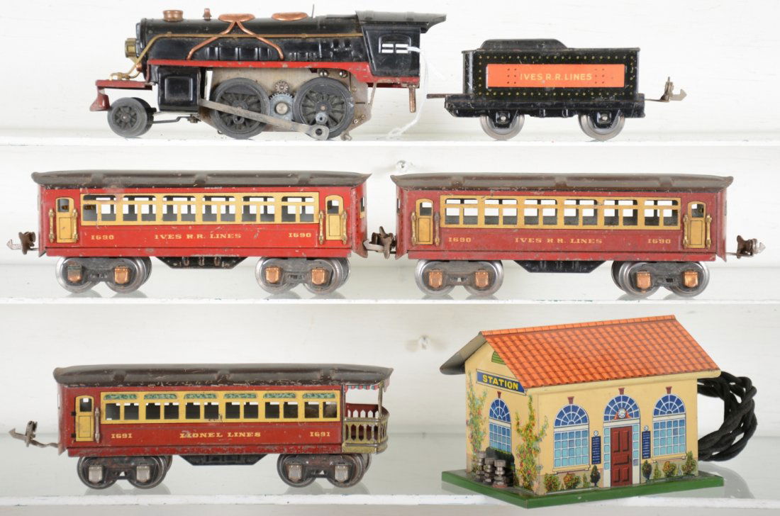 Ives Train 1661E Set (1 of 4)