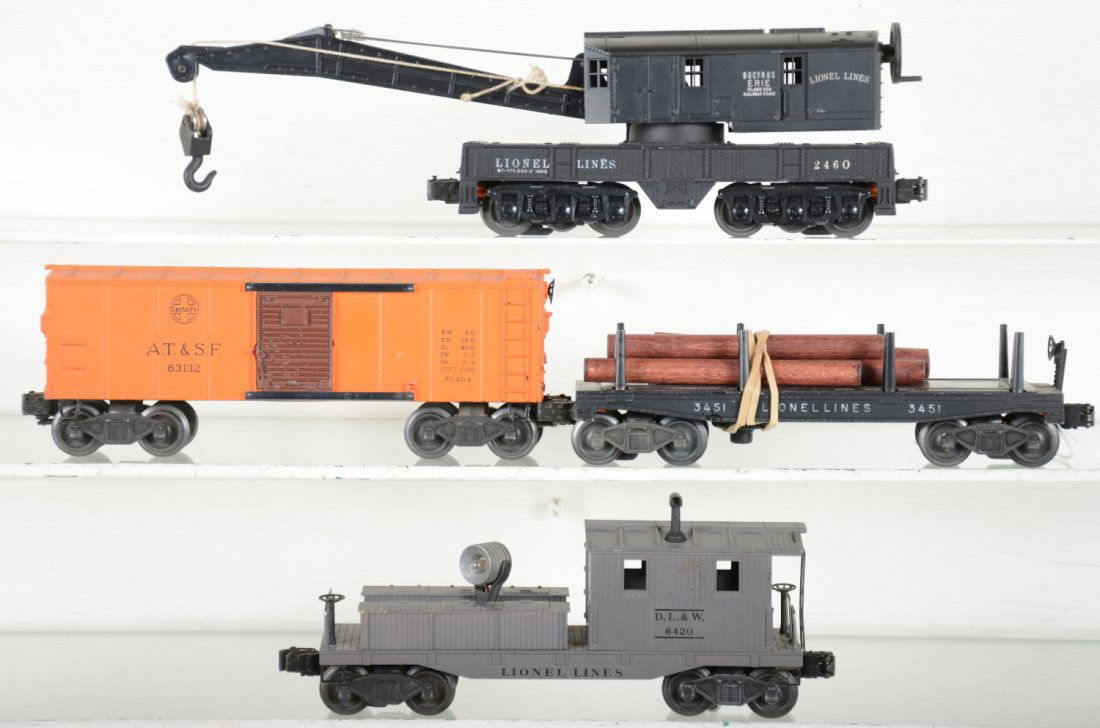 Clean Lionel Freight Cars (1 of 4)