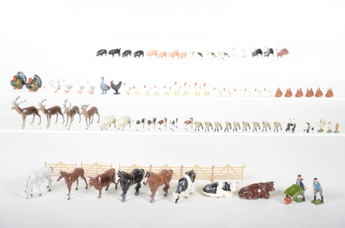 Large Group 80+ Britains Civilian Figures (1 of 6)