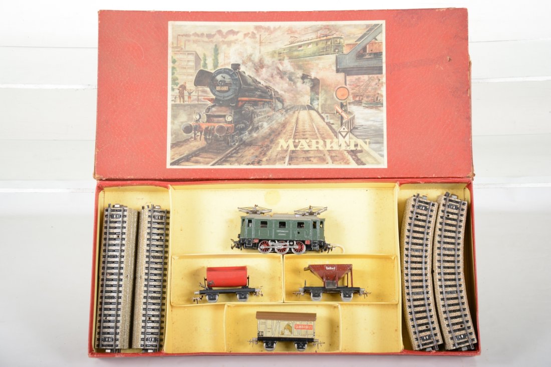 Early Boxed Marklin HO Freight Set (1 of 6)