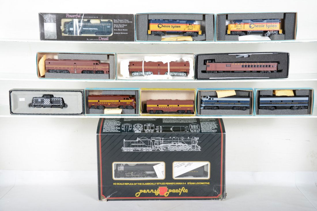 Boxed HO Locomotives (1 of 2)