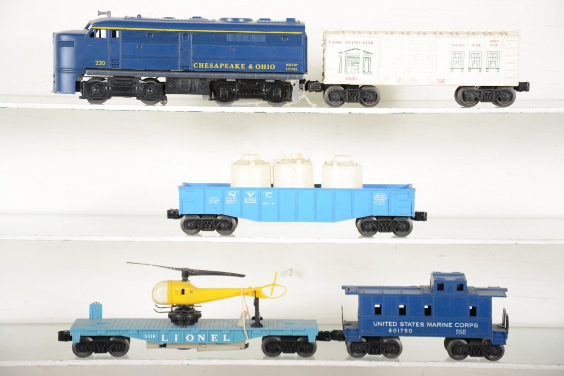Clean Lionel 230 Diesel Set (1 of 4)