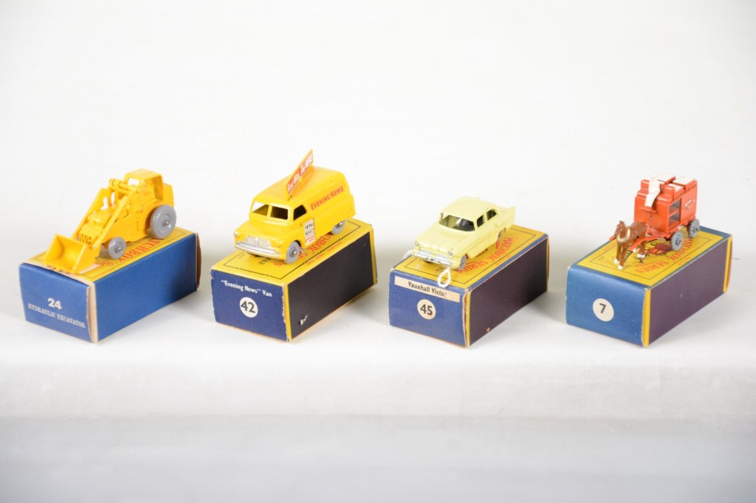 4 Boxed Early Matchbox Vehicles (1 of 3)