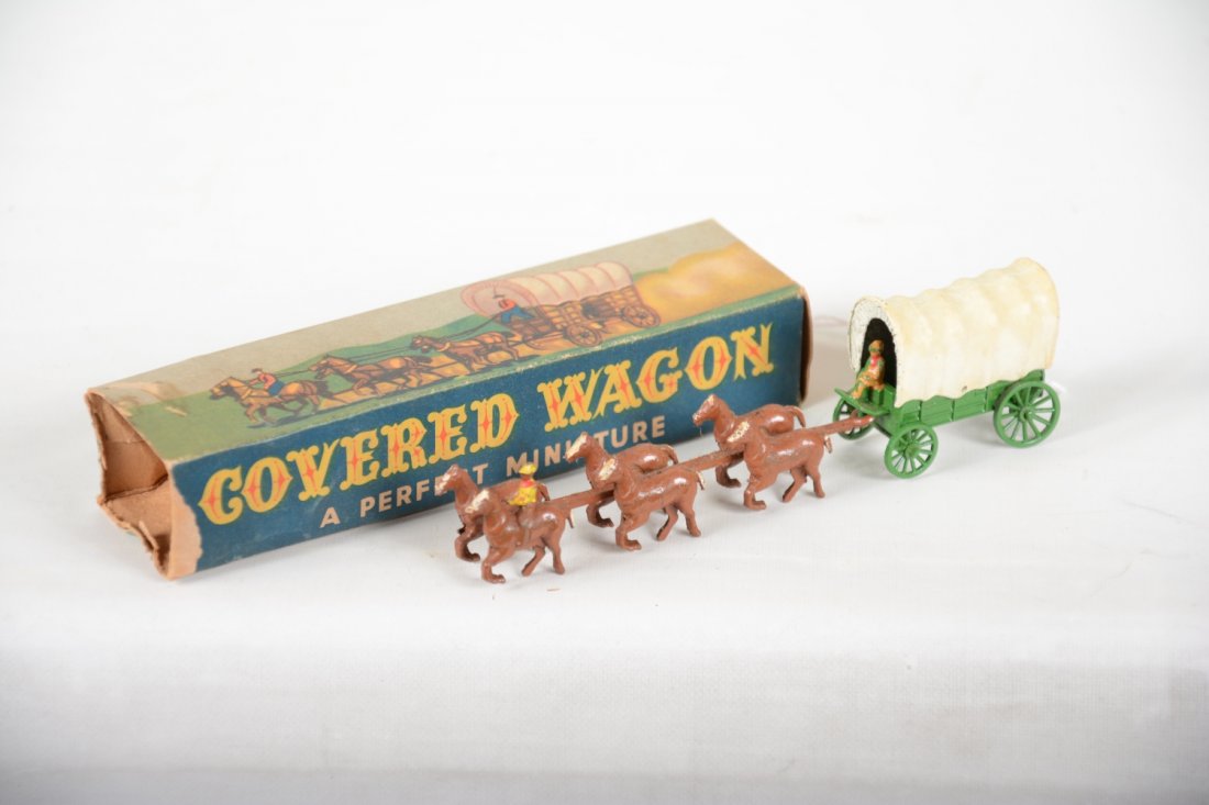 Early Matchbox Lesney Covered Wagon (1 of 2)