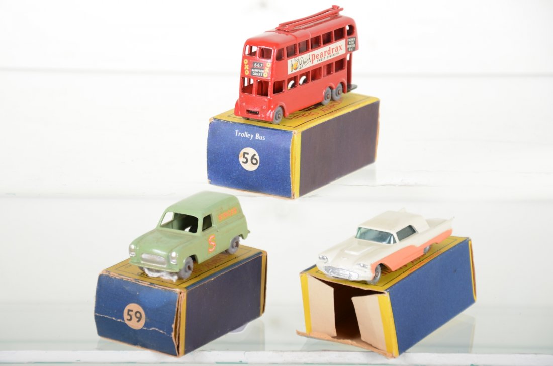 3 Boxed Early Matchbox Regular Wheels (1 of 3)