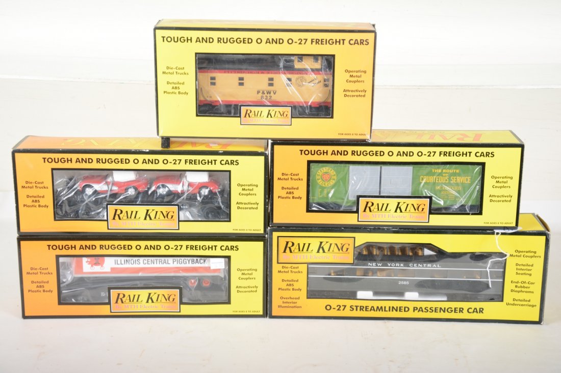 MTH RailKing Rolling Stock (1 of 2)