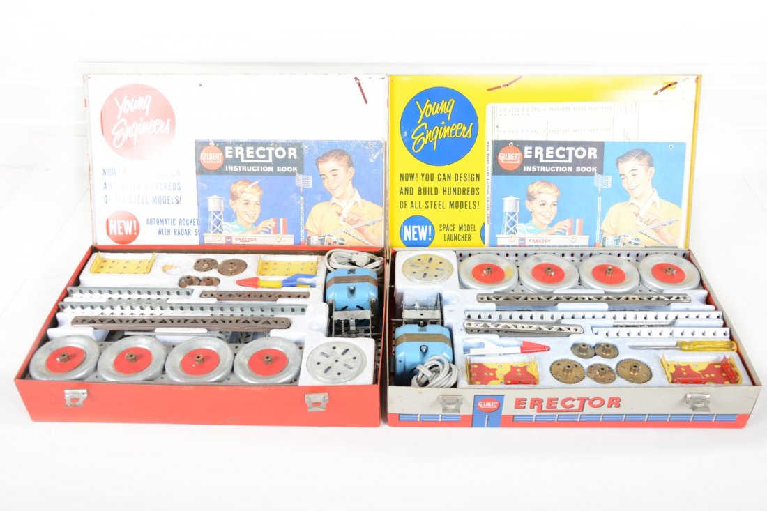 A C Gilbert Erector Sets 10201 & 10053 (1 of 2)