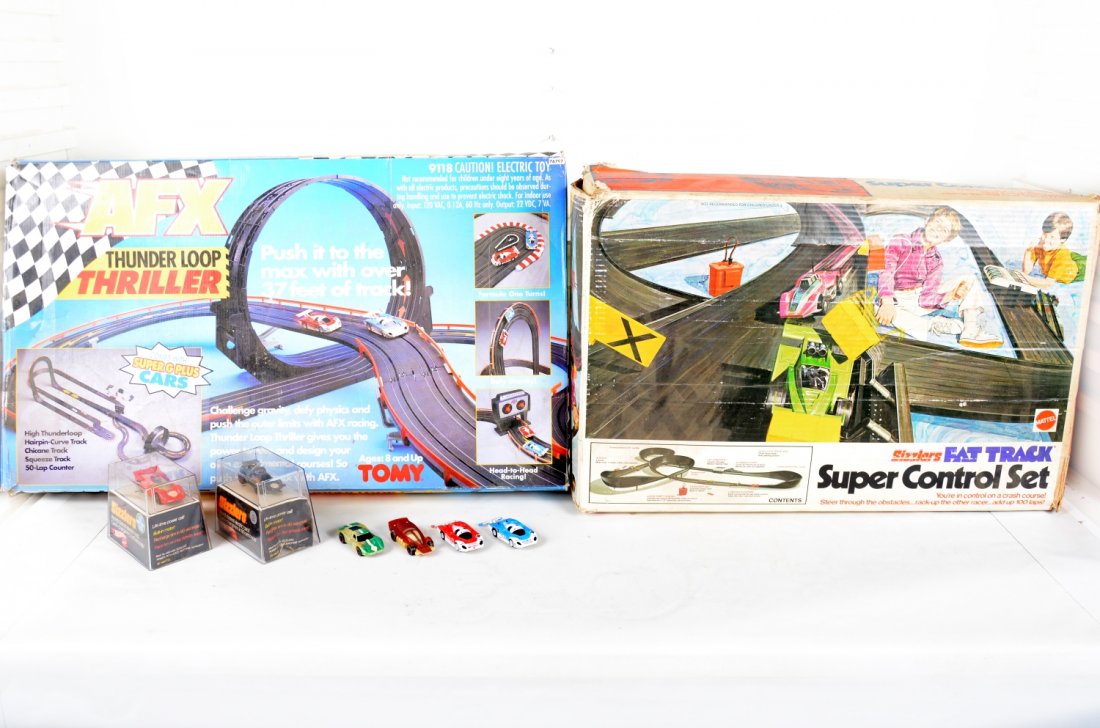 AFX & Mattel Sizzlers HO Race Sets (1 of 6)