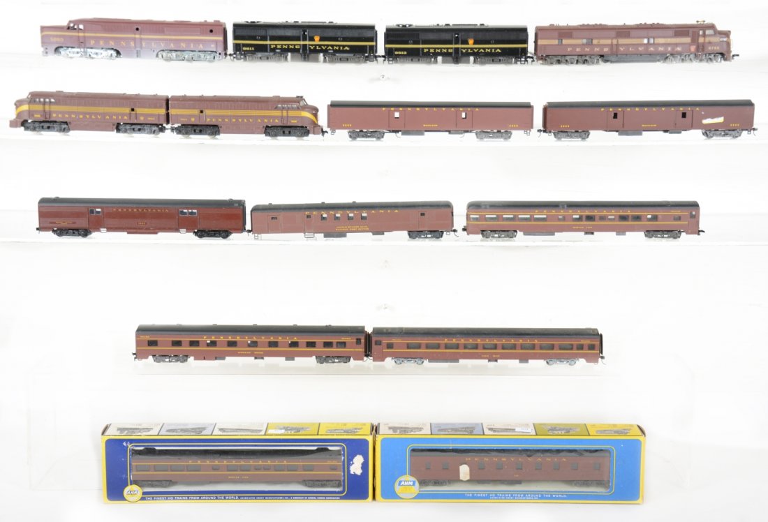 HO PRR Diesel & Passenger Car Lot (1 of 5)