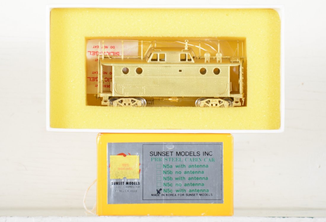 Sunset Brass HO PRR N5c Caboose (1 of 4)