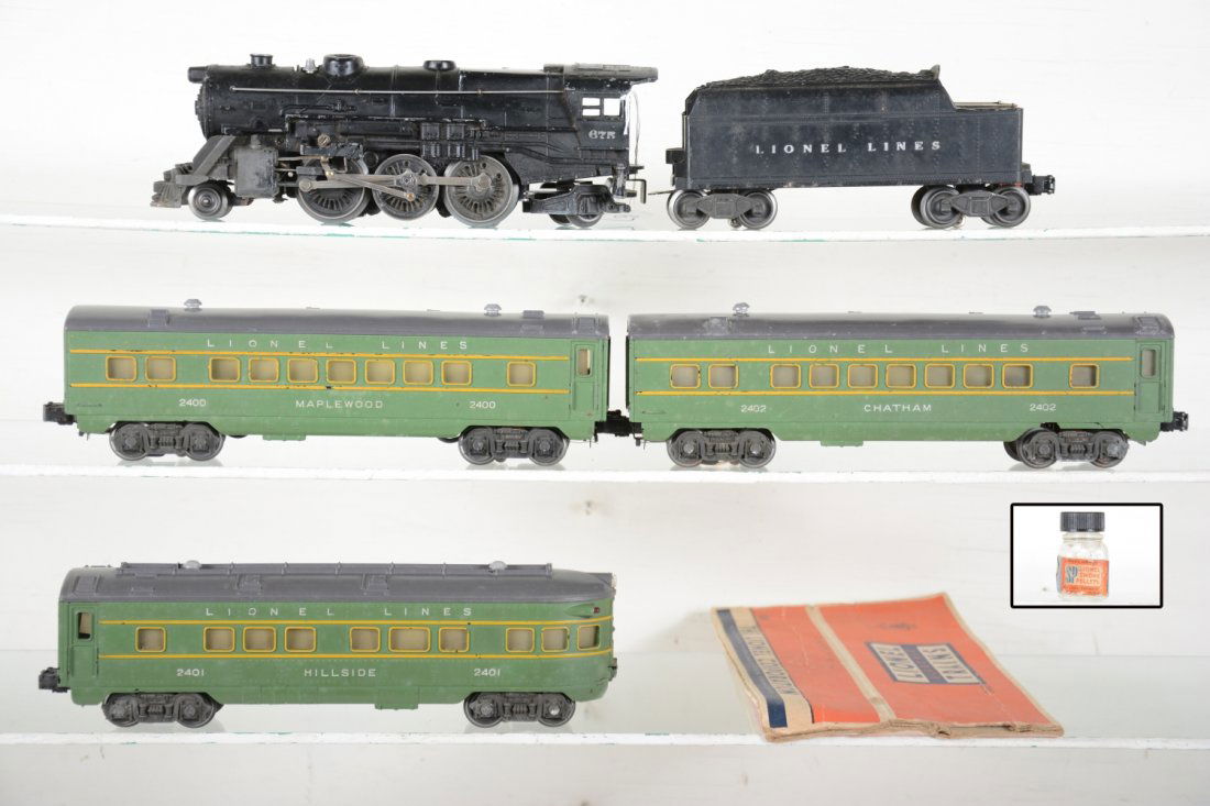 Lionel 675 Steam Passenger Set (1 of 6)
