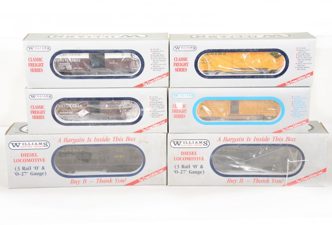 Williams Crown Ed. PRR Diesel Freight Set (1 of 2)