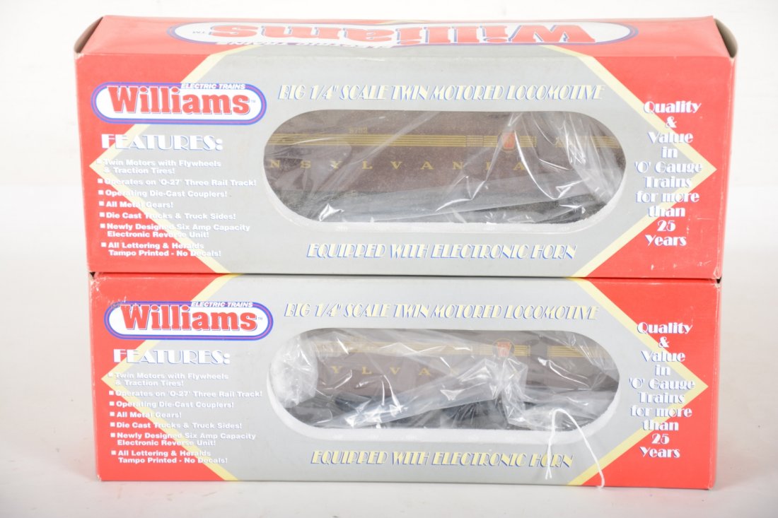 2 Williams PRR Sharknose Diesels (1 of 2)
