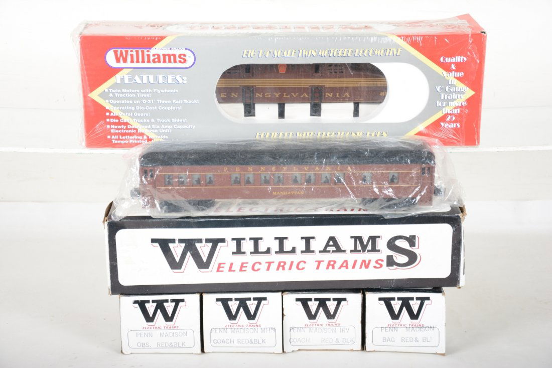 Williams PRR GG1 with Heavyweights (1 of 2)