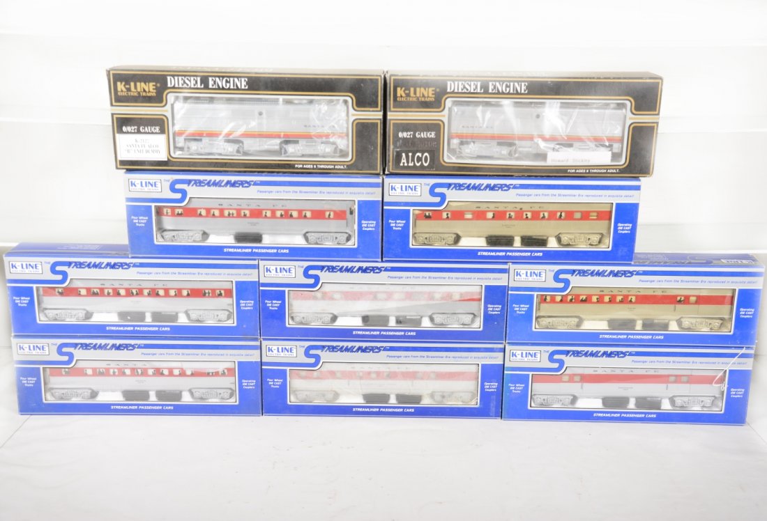 K-Line Santa Fe Diesel Passenger Lot (1 of 2)