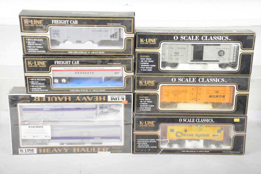 K-Line Standard O Freight Cars (1 of 2)